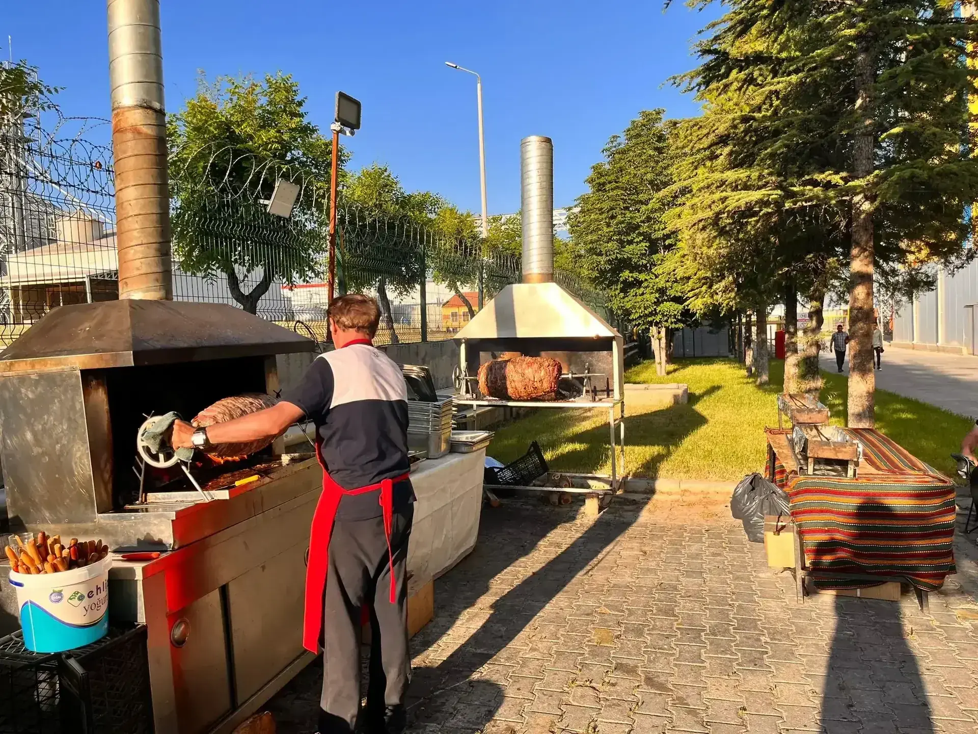 Karaman Ülker Fabrikası 2024 cağ kebabı servisi